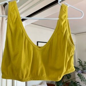 Big Bud Press bralette yellow 1X